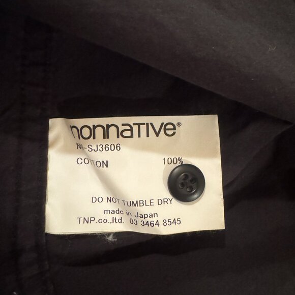 nonnative black shirt pocket jacket (size m-l) - Picture 7 of 9